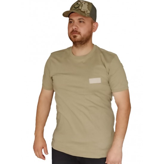 ŞAFAK25 ASKERİ MALZEME Yeni Piyade Cırtlı Komando Erkek T-shirt Cırtlı Fanila