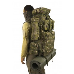 ŞAFAK25 ASKERİ MALZEME 110 Litre Yeni Kamuflaj Askeri Operasyon Dağcı Taktik Çanta