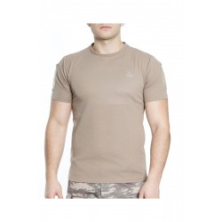 Erkek Bej Kısa Kollu T-Shirt
