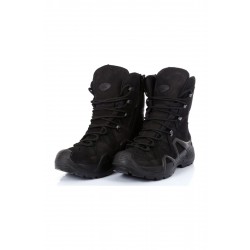 Unisex Siyah Tactical Fermuarlı  Askeri Bot M1491