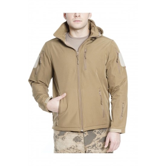 Softshell Yağmur Geçirmez Mont Bej Renk 5.11